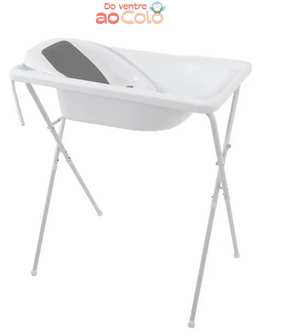 Banheira para Bebê com Suporte  Dobrável
