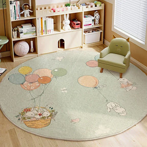 Tapete Redondo Infantil - Várias Estampas